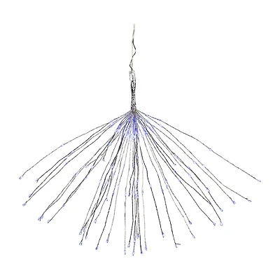 Northlight 20" Led Firework Silver Branch Decoration String Lights