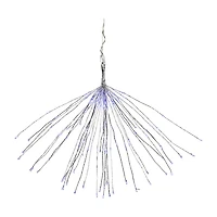 Northlight 20" Led Firework Silver Branch Decoration String Lights
