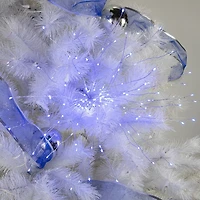 Northlight 20" Led Firework Silver Branch Decoration String Lights