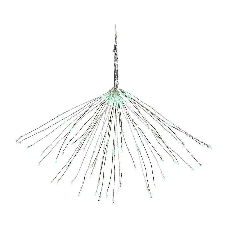 Northlight 20" Led Firework Silver Branch Decoration String Lights