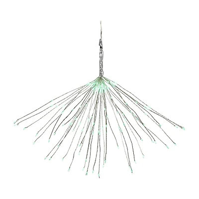 Northlight 20" Led Firework Silver Branch Decoration String Lights