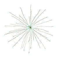 Northlight 20" Led Firework Silver Branch Decoration String Lights