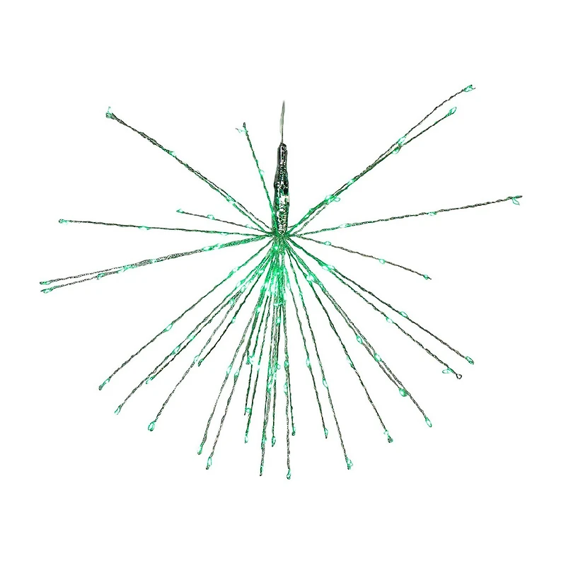 Northlight 20" Led Firework Silver Branch Decoration String Lights