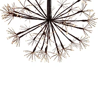 Northlight 12" Pre-Lit Led Brown Ball Decoration Warm White String Lights