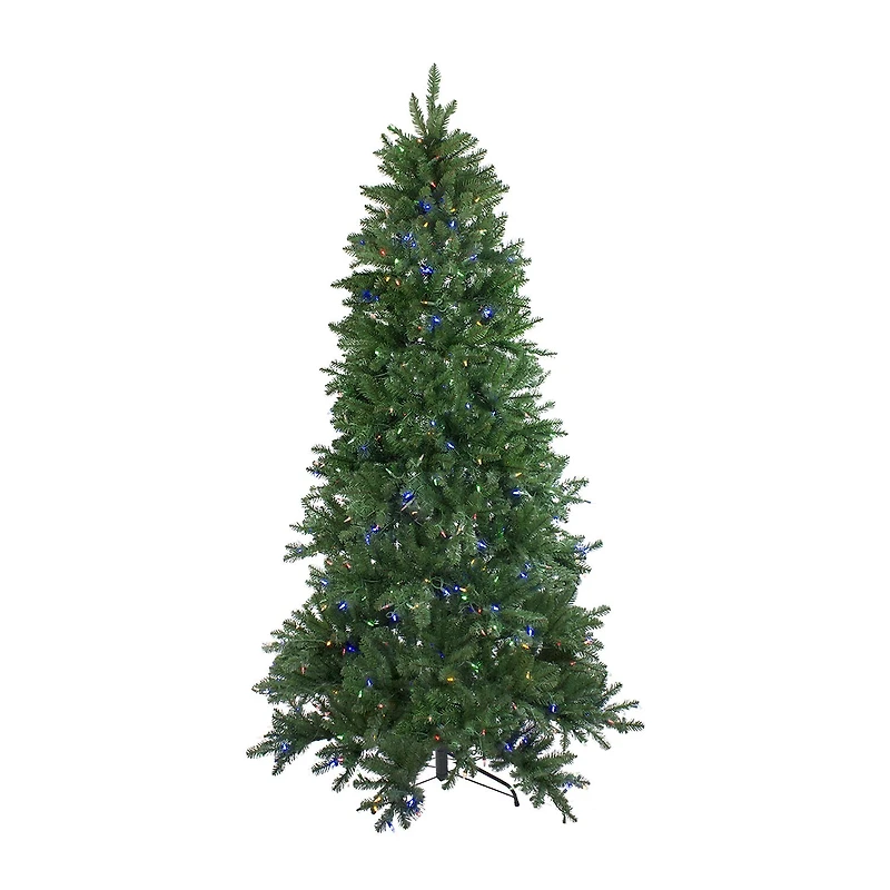 Northlight Medium Neola Fraser Artificial Dual Led Lights 6 1/2 Foot Pre-Lit Fir Christmas Tree