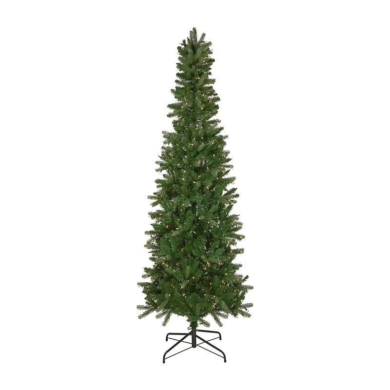 Northlight Wicklow Noble Artificial Clear Lights 7 1/2 Foot Pre-Lit Fir Christmas Tree