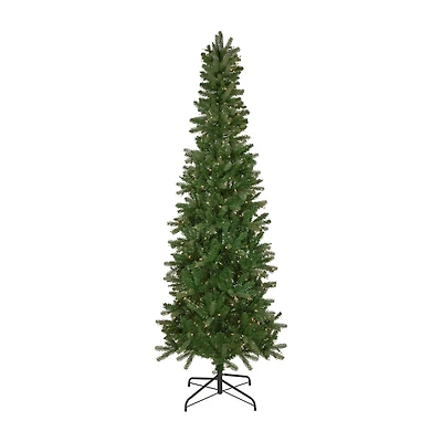 Northlight Wicklow Noble Artificial Clear Lights 7 1/2 Foot Pre-Lit Fir Christmas Tree