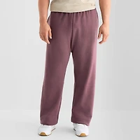Xersion Quick Dry Cotton Blend Fleece Mens Straight Regular Fit Big and Tall Workout Pant