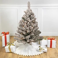 Northlight Heavily Madison Medium Artificial  Clear Lights 3 Foot Pre-Lit Pine Christmas Tree