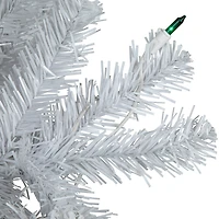 Northlight White Artificial  Green Lights 4 Foot Pre-Lit Christmas Tree