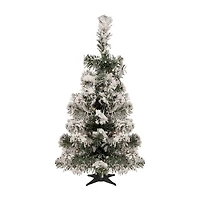 Northlight Medium Bristol Artificial Warm Clear Led Lights 2 Foot Pre-Lit Pine Christmas Tree