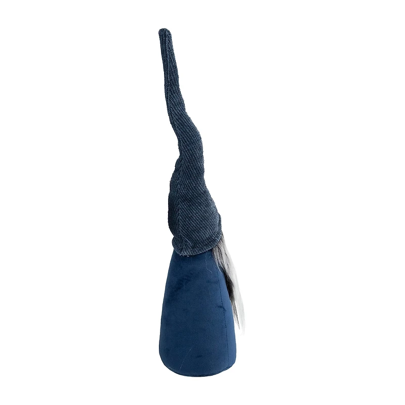 Northlight 19in Navy Blue Standing Christmas Tabletop Decoration Christmas Gnome