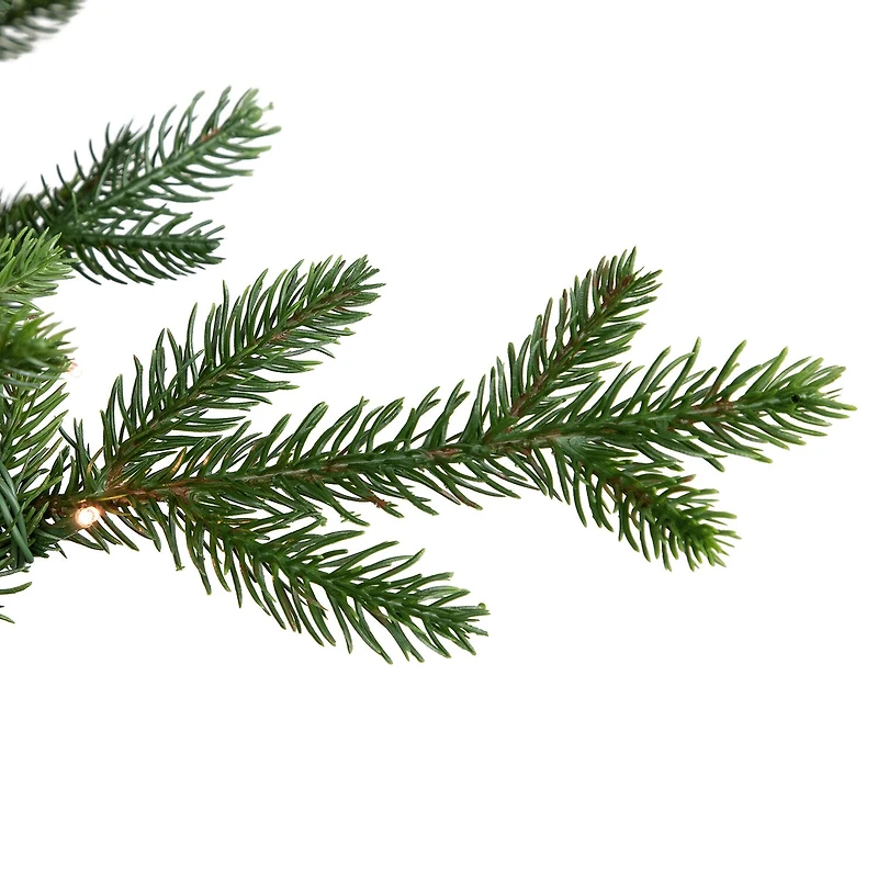 Northlight Potted Deluxe Russian Artificial Warm White Led Lights 4 Foot Pre-Lit Pine Christmas Tree