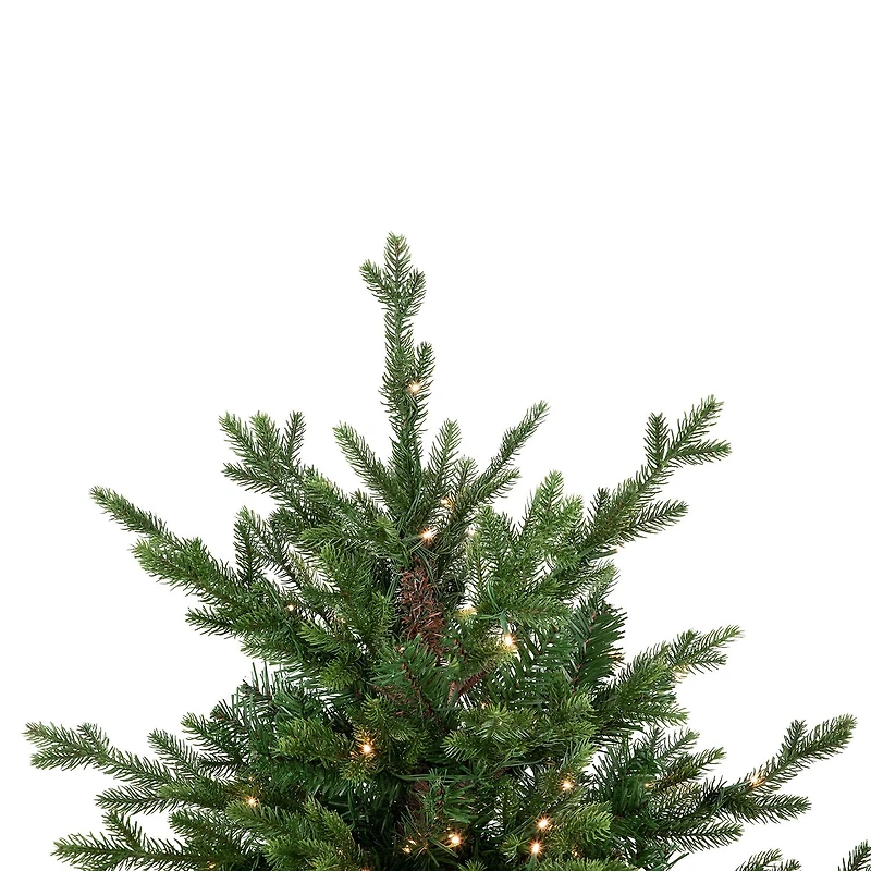 Northlight Potted Deluxe Russian Artificial Warm White Led Lights 4 Foot Pre-Lit Pine Christmas Tree