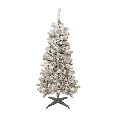 Northlight Medium Heavily Artificial Multicolor Lights 4 1/2 Foot Pre-Lit Pine Christmas Tree