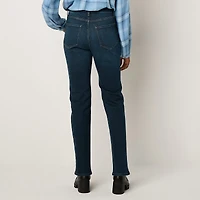 A.N.A - Tall Womens High Rise Curvy Straight Fit Jean