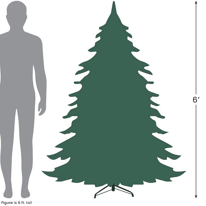 Northlight Unlit Medium Tinsel 6 Foot Christmas Tree