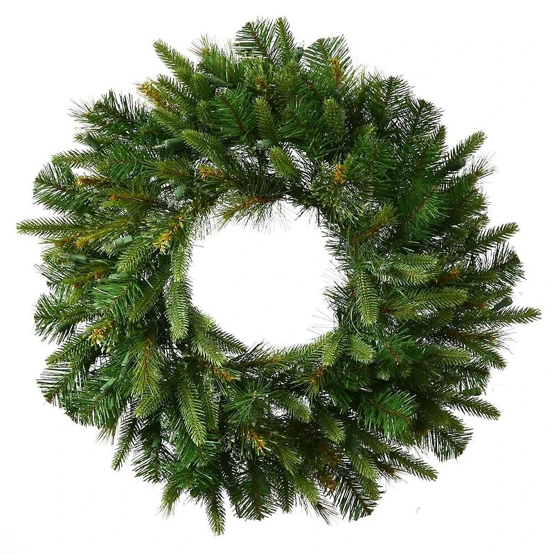 Vickerman 24" Cashmere Christmas Wreath Unlit"