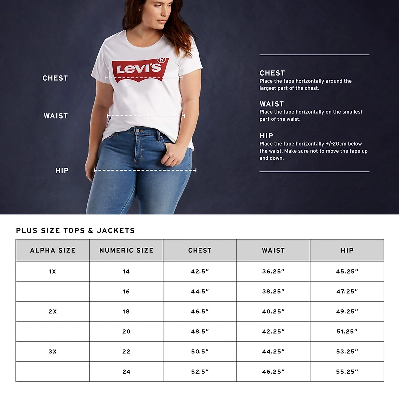 Levi's® Women's Plus Short Sleeve Perfect T-Shirt