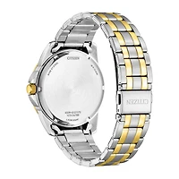 Citizen Quartz Mens Two Tone Stainless Steel Bracelet Watch Ag8348-56l