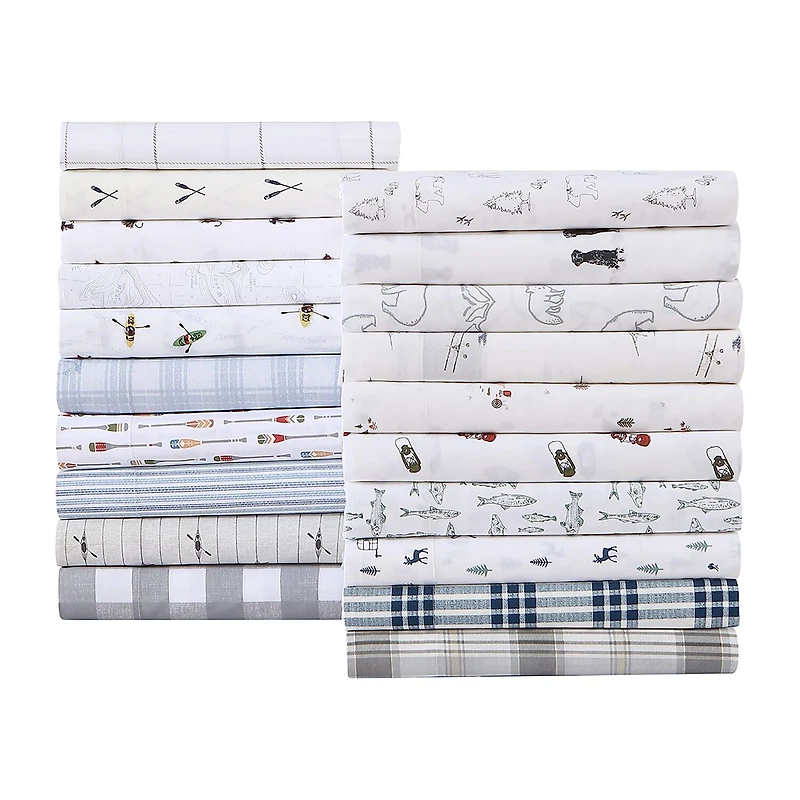 Eddie Bauer Canoe Lake Paddle Sheet Set