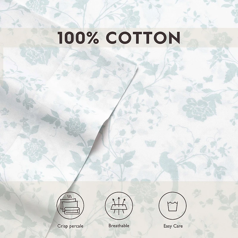 Laura Ashley Garden Palace 300tc Pillowcase