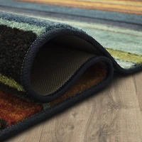 Mohawk Home Rainbow Stripe Indoor Rectangular Runner
