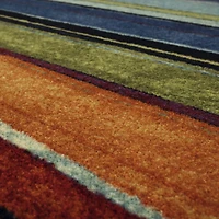 Mohawk Home Rainbow Stripe Indoor Rectangular Runner