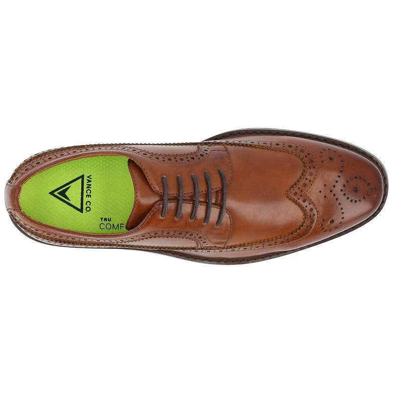 Vance Co Gordy Mens Wing Closed Toe Oxford Shoes