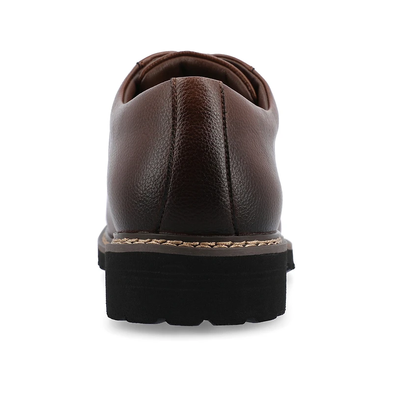 Vance Co Martin Mens Round Closed Toe Loafers