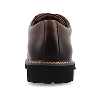 Vance Co Martin Mens Round Closed Toe Loafers