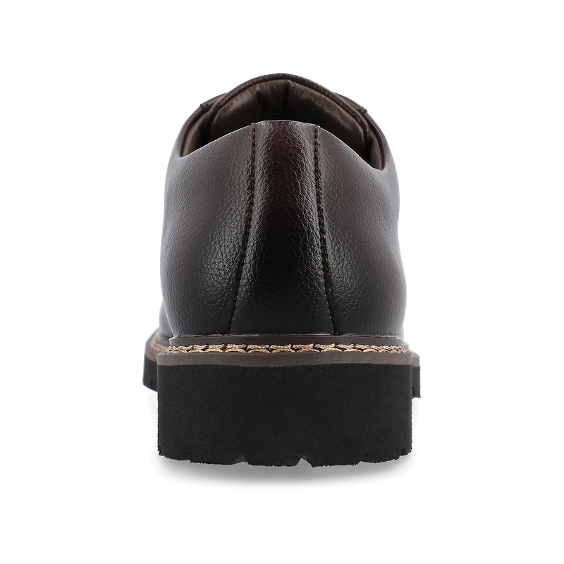 Vance Co Martin Mens Round Closed Toe Loafers