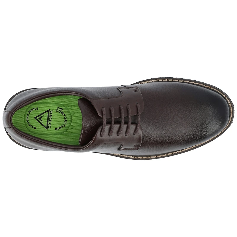 Vance Co Martin Mens Round Closed Toe Loafers
