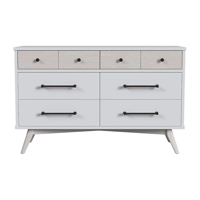 Westwood Design Rowan Youth 6-Drawer Dresser in Ash Linen