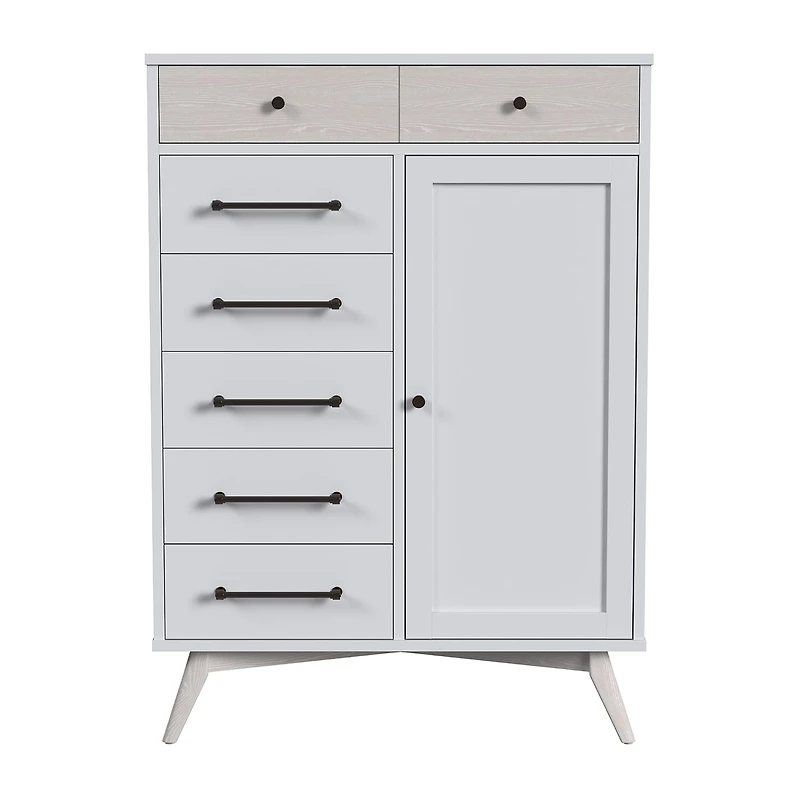 Westwood Design Rowan Youth 7-Drawer Chest in Ash Linen