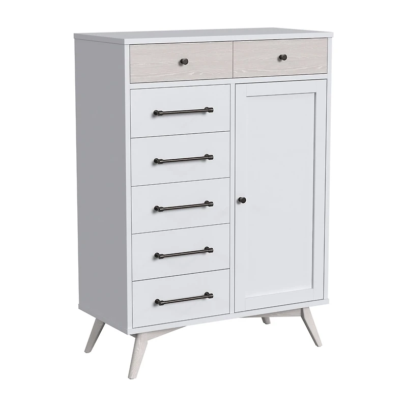 Westwood Design Rowan Youth 7-Drawer Chest in Ash Linen