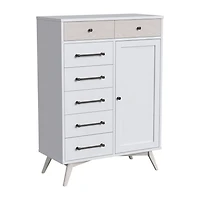 Westwood Design Rowan Youth 7-Drawer Chest in Ash Linen