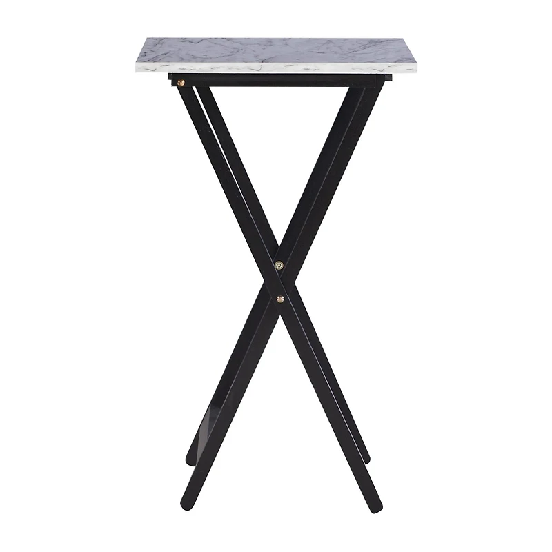 Breckenham Faux Marble 5-pc. TV Tray Table