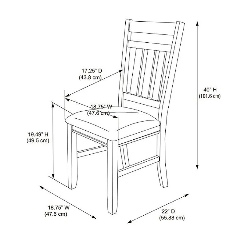 Haverford Dining Chair - Set of 2