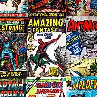 Marvel Comics Oversized Throw Blanket Unisex