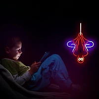 Marvel Spider-Man Hanging Led Neon Wall Light Lamp