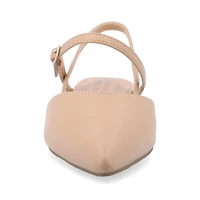 Journee Collection Martine Womens Pointed Closed Toe Ballet Flats