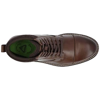 Vance Co Mens Fegan Flat Heel Lace-Up Boots