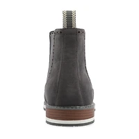 Vance Co Mens Thorpe Flat Heel Chelsea Boots