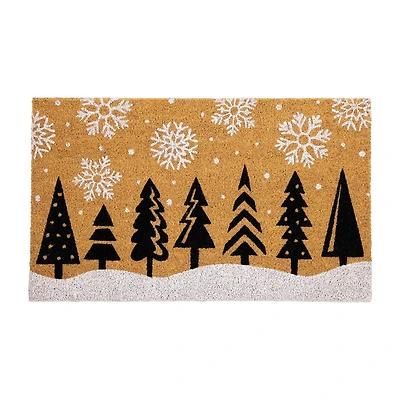 Northlight Natural Coir Indoor Rectangular Doormat