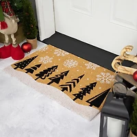 Northlight Natural Coir Indoor Rectangular Doormat