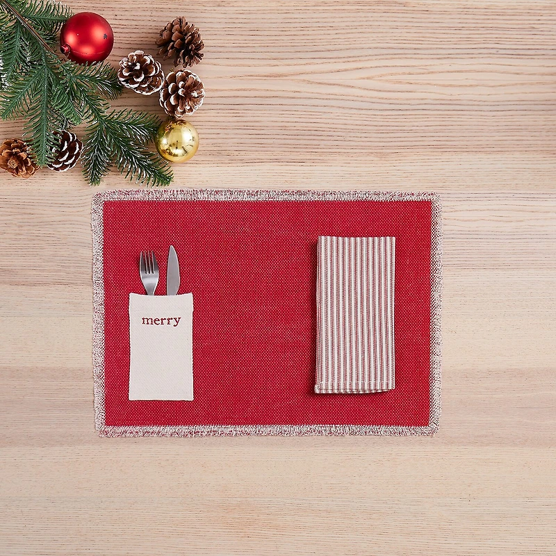 Avanti Merry 8-pc. Placemat & Napkin Sets