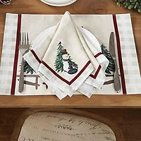 Avanti Country Snowman 4-pc. Placemat