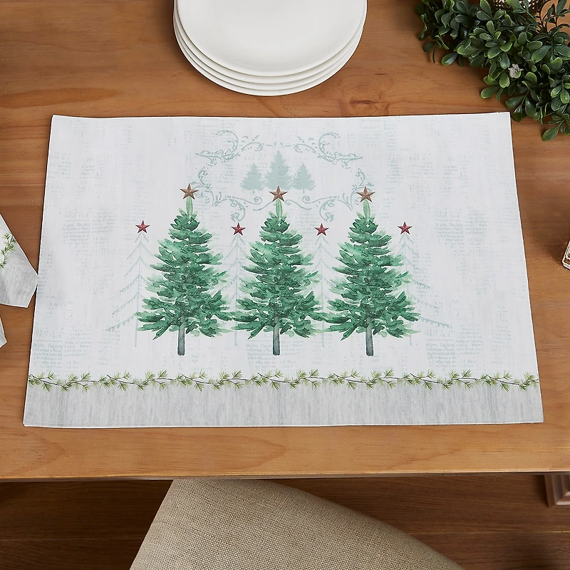 Avanti Trees 4-pc. Placemat