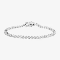 Effy Final Call (H-I / Si1) Womens 1 CT. T.W. Lab Grown White Diamond Sterling Silver 7 Inch Tennis Bracelet